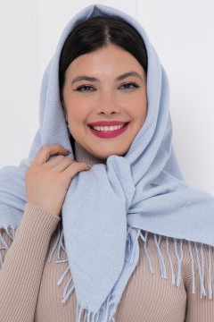 Голубой тёплый платок Bellovera