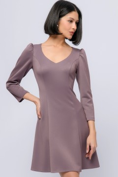 Короткое платье с V-вырезом 1001 dress