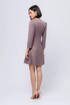 Короткое платье с V-вырезом 1001 dress(фото3)