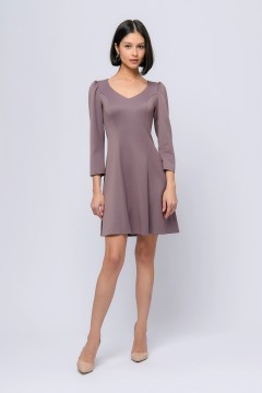 Короткое платье с V-вырезом 1001 dress(фото2)