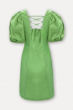 Короткое зелёное платье 1.1.1.22.01.44.06711/150146 Incity(фото5)