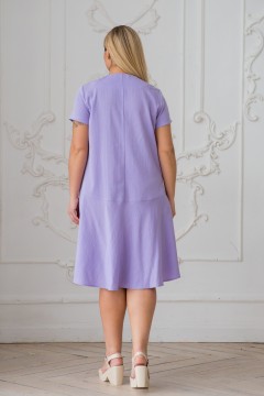 Платье свободное сиреневого цвета Novita(фото4)