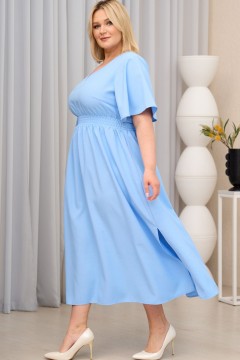 Платье длинное голубого цвета  Sparada(фото3)