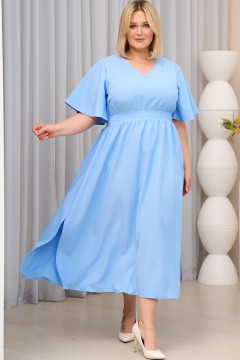 Платье длинное голубого цвета  Sparada